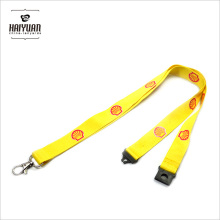 Рекламные 36 &#39;&#39; Custom Polyester Lanyards с металлическим клипом и предохранительным зажимом